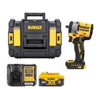 Dewalt Dcf923N 18V Xr Cordless Brushless Compact 3/8" Impact Wrench With 1 X 5.0Ah Battery, Charger & T-Stack Ii Case