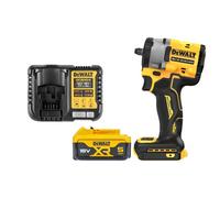 Dewalt Dcf923N 18V Xr Cordless Brushless Compact 3/8" Impact Wrench With 1 X 5Ah Battery & Charger