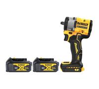 Dewalt Dcf923N 18V Xr Cordless Brushless Compact 3/8" Impact Wrench With 2 X 4Ah Batteries