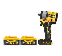 Dewalt Dcf923N 18V Xr Cordless Brushless Compact 3/8" Impact Wrench With 2 X 5.0Ah Batteries