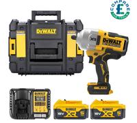 DeWalt DCF961 18v XR BL Impact Wrench With 2 x 5.0Ah Batteries, Charger & Case