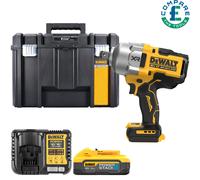 Dewalt DCF964 18V XR Brushless Impact Wrench + 1 x 5.0Ah Battery, Charger & Case