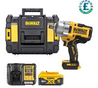 Dewalt DCF964 18V XR Brushless Impact Wrench + 1 x 5.0Ah Battery, Charger & Case