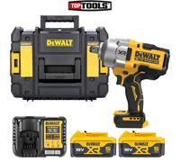 Dewalt DCF964 18V XR Brushless Impact Wrench + 2 x 5Ah Batteries, Charger & Case