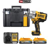 Dewalt DCF964 18V XR Brushless Impact Wrench + 2x 1.7Ah Batteries Charger & Case