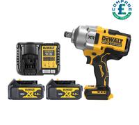 Dewalt DCF964 18V XR Brushless Impact Wrench With 2 x 4.0Ah Batteries & Charger