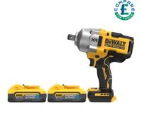 Dewalt DCF964 18V XR Brushless Impact Wrench With 2 x 5.0Ah Batteries