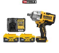 Dewalt DCF964 18V XR Brushless Impact Wrench With 2 x 5.0Ah Batteries & Charger