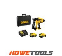 DEWALT DCFS950P2-GB 18v BL Fencing Stapler with 2 5ah Batteries and Kitbox