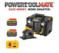 DeWalt DCG200T2 54v XR Flexvolt Wall Chaser Kit Tstak Case - 2 x 6.0ah Batteries