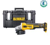 Dewalt DCG405 18V XR Brushless Angle Grinder 125mm With 1.0 DS300 Case