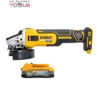 Dewalt DCG405N 18V XR Brushless Angle Grinder 125mm with 1 x 1.7Ah Battery