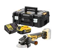Dewalt DCG405P1 18v XR Brushless Cordless 125mm Angle Grinder -1 x 5.0ah Battery