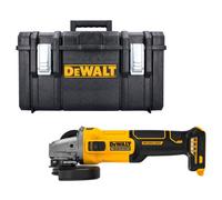 Dewalt Dcg407 18V Xr Cordless Brushless 125mm Angle Grinder With Slide Switch With 1.0 Ds300 Case