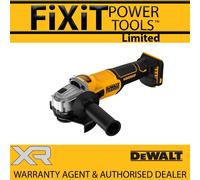 DEWALT DCG407N 18V XR Li-ion Cordless Brushless 125mm Angle Grinder with Slide Switch Body Only