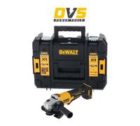 Dewalt DCG408NT 18V XR Brushless 125mm Paddle Switch Angle Grinder & TSTAK2 Case