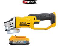 DeWalt DCG412 18V XR Angle Grinder 125mm With 1 x 1.7Ah Battery