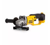 DeWalt DCG412 18V XR 125mm Cordless Angle Grinder With 2 x 4.0Ah Batteries, C...