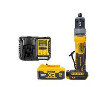 Dewalt Dcg420 18V Xr Compact Cordless Brushless Inline Die Grinder With 1 X 5Ah Battery & Charger