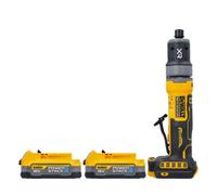 Dewalt Dcg420 18V Xr Compact Cordless Brushless Inline Die Grinder With 2 X 1.7Ah Powerstack Batteries