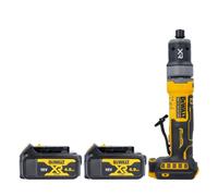 Dewalt Dcg420 18V Xr Compact Cordless Brushless Inline Die Grinder With 2 X 4Ah Batteries