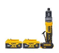 Dewalt Dcg420 18V Xr Compact Cordless Brushless Inline Die Grinder With 2 X 5Ah Batteries