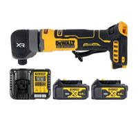 Dewalt Dcg421N 18V Xr Brushless Compact Right Angle Die Grinder - Includes 2 X 4Ah Batteries And Charger