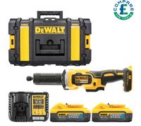 DeWalt DCG426 18V BL 125mm Die Grinder + 2 x 5Ah Batteries, Charger & Case