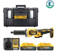 DeWalt DCG426 18V BL 125mm Die Grinder + 2 x 5Ah Batteries, Charger & Case