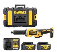 Dewalt Dcg426 18V Brushless 125mm Brushless Die Grinder With 2 X 4Ah Batteries, Charger & Case