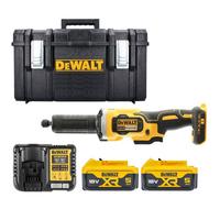 Dewalt Dcg426 18V Brushless 125mm Brushless Die Grinder With 2 X 5Ah Batteries, Charger & Case