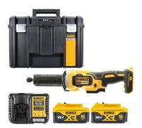 Dewalt Dcg426 18V Brushless 125mm Brushless Die Grinder With 2 X 5Ah Batteries, Charger & Case