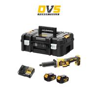 DeWALT DCG426M2 18V XR Brushless Die Grinder Kit 2x4Ah Batteries, Charger & Case