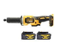 Dewalt Dcg426N 18V Xr Cordless Brushless 125mm Die Grinder With 2 X 4.0Ah Batteries