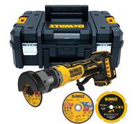 Dewalt Dcg430N Xr Brushless 76mm Compact Body Grip Cut Off Tool 18V Bare + Tstak
