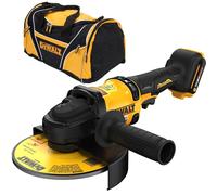 Dewalt DCG440N 54v XR FlexVolt 180mm Angle Grinder 7" Cordless Bare + Bag