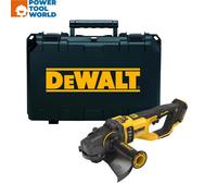 DeWalt DCG460 54v XR Cordless FLEXVOLT Angle Grinder 230mm No Batteries No Charger Case