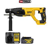 DeWalt DCH133 18V Cordless Brushless SDS Plus Hammer Drill with 1 x 5.0Ah Battery & Charger