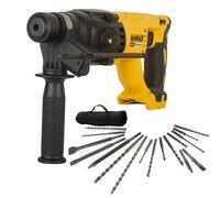 Dewalt Dch133N 18V Brushless Sds Hammer Drill 3 Mode + 17 Piece Bit Set