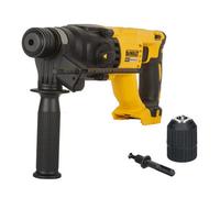 Dewalt Dch133N 18V Brushless Sds Hammer Drill 3 Mode Bare + Chuck + Adaptor