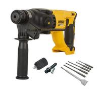Dewalt Dch133N 18V Brushless Sds Hammer Drill 3 Mode Bare + Chuck +Bits