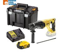DeWalt DCH133P1 18v XR Brushless SDS+ Plus Hammer Drill Inc 1x 5.0Ah Battery