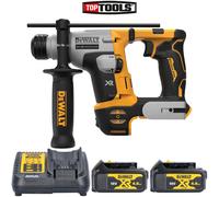 DeWalt DCH172 18v XR SDS+ Rotary Hammer Drill + 2 x 4.0Ah Batteries & Charger
