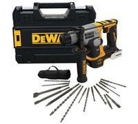 Dewalt Dch172N 18V Ultra Compact Sds Brushless Hammer Drill 17Pc Drill Bit Set