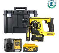 Dewalt DCH253 18V XR SDS+ Hammer Drill With 1 x 5.0Ah Battery, Charger & Case
