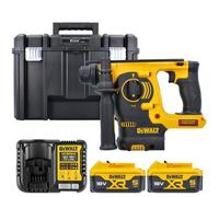 Dewalt Dch253N 18V Xr Sds+ Drill With 2 X 5Ah Batteries, Charger & T-Stack Case