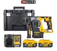 Dewalt DCH273 18V BL SDS+ Hammer Drill + 2 x 5Ah Batteries, Charger & Case