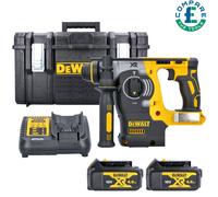 Dewalt DCH273 18V BL SDS+ Hammer Drill + 2x 4Ah Batt, Charger & 1.0 DS300 Case