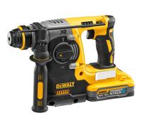 DCH273H2T XR Bushless SDS Plus 3 Mode Hamme 18V 2 x POWERSTACK 5.0Ah Li-ion DEWDCH273H2T