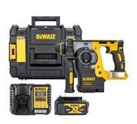 Dewalt Dch273 18V Xr Cordless Brushless Sds Plus Rotary Hammer Drill With 1 X 4Ah Battery, Charger & T-Stack Case Without Inlay